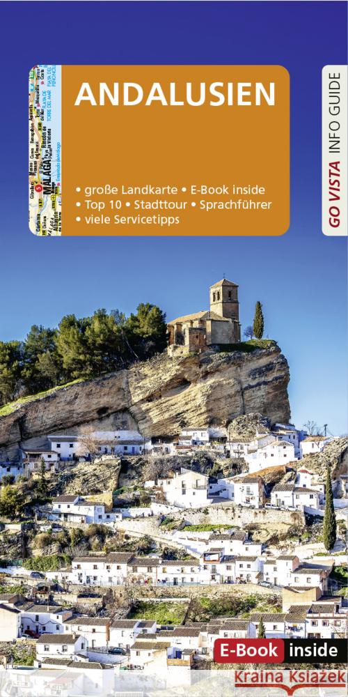 GO VISTA: Reiseführer Andalusien Gimpl, Karoline 9783961417964 Vista Point Verlag - książka