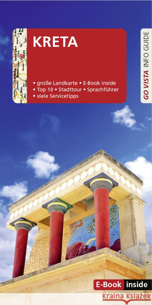 GO VISTA: Reiseführer Kreta Blisse, Manuela 9783961417995 Vista Point Verlag - książka