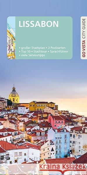 GO VISTA: Reiseführer Lissabon, m. 1 Karte : Mit Faltkarte und 3 Postkarten Tobias, Ruth 9783961414475 Vista Point Verlag - książka