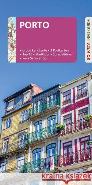 GO VISTA: Reiseführer Porto : Mit Faltkarte und 3 Postkarten Johnen, Ralf 9783961414321 Vista Point Verlag - książka