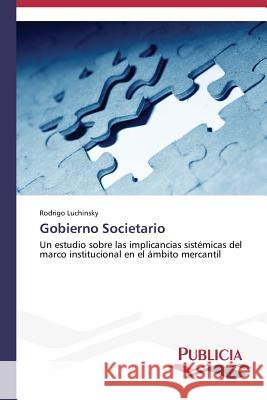 Gobierno Societario Luchinsky Rodrigo   9783639555806 Publicia - książka