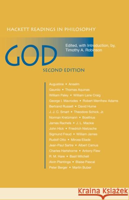 God Timothy A. Robinson 9780872206410 HACKETT PUBLISHING CO, INC - książka