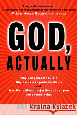 God, Actually Williams, Roy 9781854249203 MONARCH BOOKS - książka