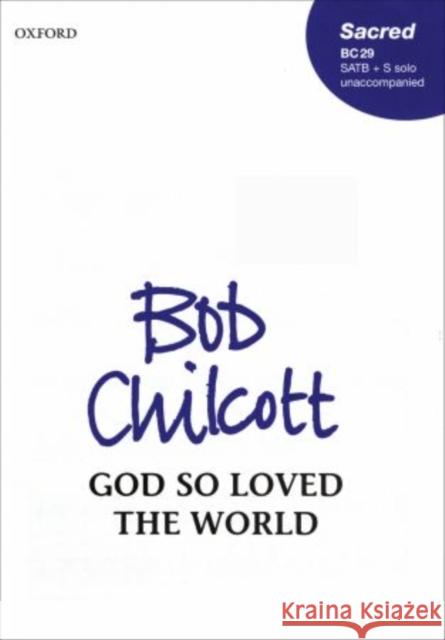 God so loved the world  9780193432765 Oxford University Press - książka