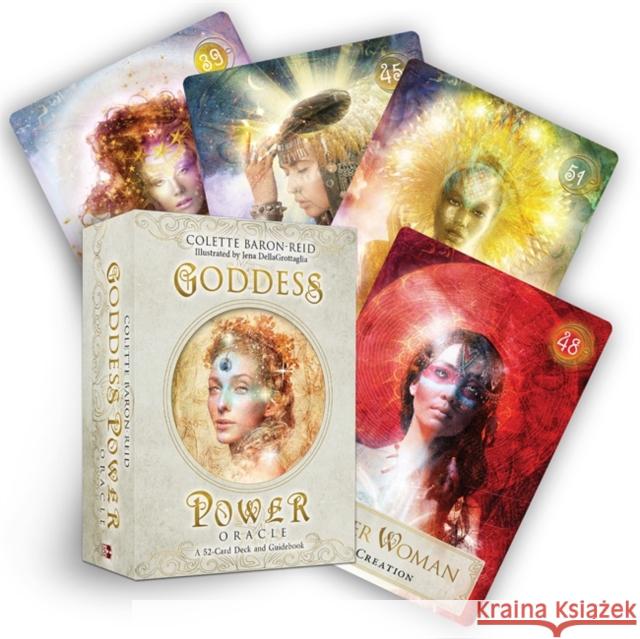 Goddess Power Oracle (Standard Edition): Deck and Guidebook Baron-Reid, Colette 9781401959340 Hay House - książka