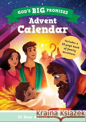 God\'s Big Promises Advent Calendar and Family Devotions Carl Laferton 9781784989019 Good Book Co - książka