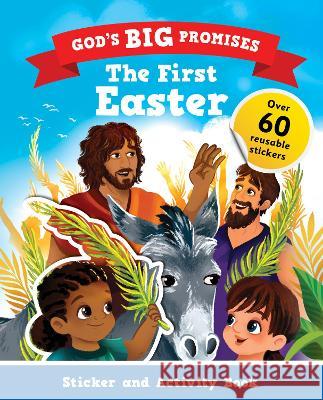 God's Big Promises Easter Sticker and Activity Book Carl Laferton Jennifer Davison 9781784989460 Good Book Co - książka