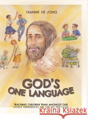 God's One Language: Teaching Children Than Amongst Our Visible Differences, We Are All The Same Dianne de Jong 9781525553783 FriesenPress - książka