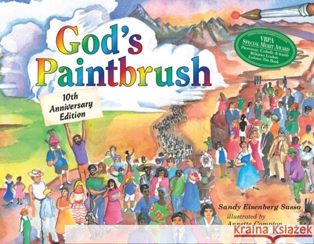 God's Paintbrush: Tenth Anniversary Edition  9781684428151 Jewish Lights Publishing - książka