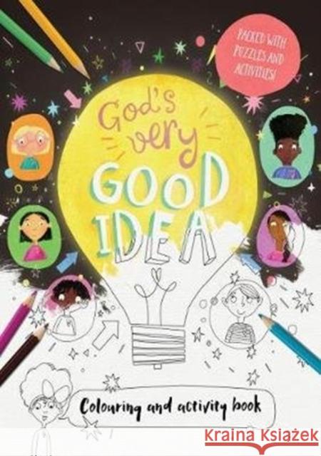 God's Very Good Idea - Coloring and Activity Book: Packed with Puzzles and Activities Newbell, Trillia J. 9781784982713 Good Book Co - książka