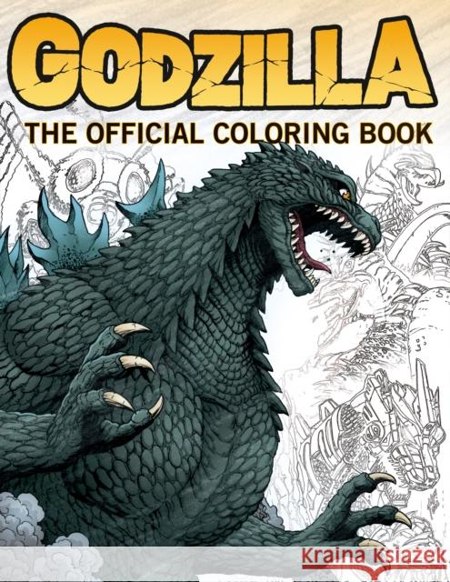 Godzilla: The Official Coloring Book Godzilla 9781803368054 Titan Books Ltd - książka