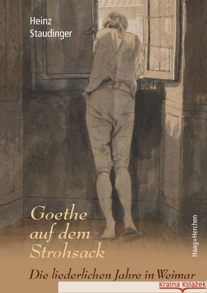 Goethe auf dem Strohsack Staudinger, Heinz 9783898468947 Haag + Herchen - książka