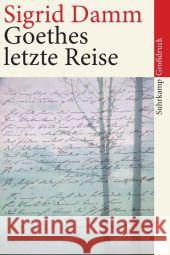 Goethes letzte Reise, Großdruck Damm, Sigrid   9783518462034 Suhrkamp - książka