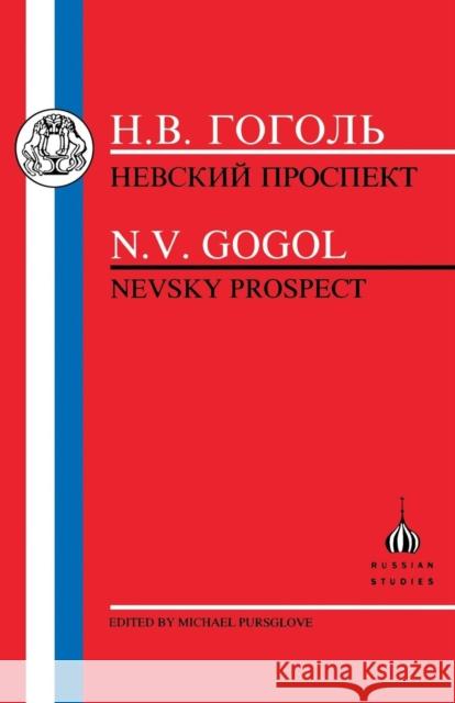 Gogol: Nevsky Prospect Gogol, Nikolai Vasilievich 9781853993480 Duckworth Publishers - książka