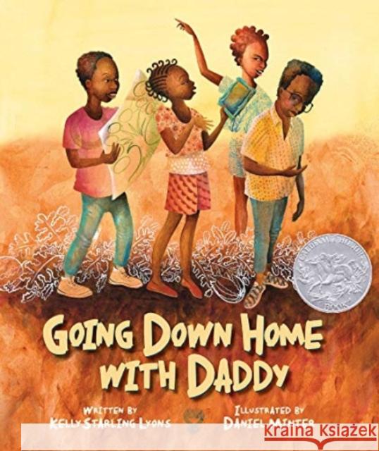 Going Down Home with Daddy Kelly Starling Lyons Daniel Minter 9781561459384 Peachtree Publishers - książka
