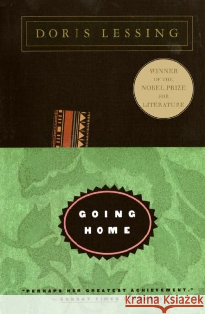 Going Home Doris May Lessing Paul Hogarth 9780060976309 Harper Perennial - książka