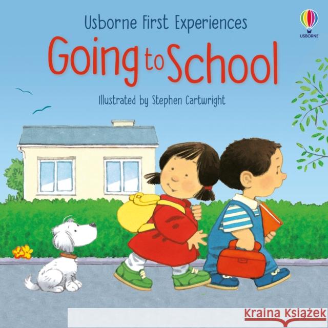 Going to School Anne Civardi Stephen Cartwright  9781474995467 Usborne Publishing Ltd - książka