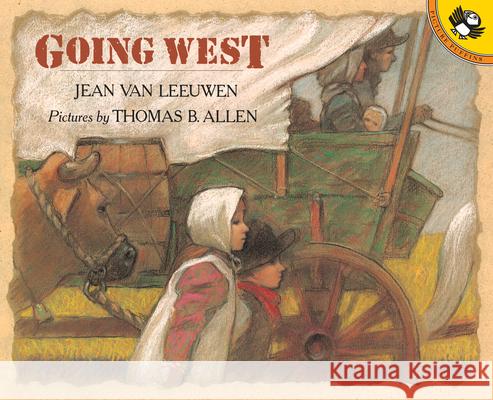 Going West Jean Va Thomas B. Allen 9780140560961 Puffin Books - książka