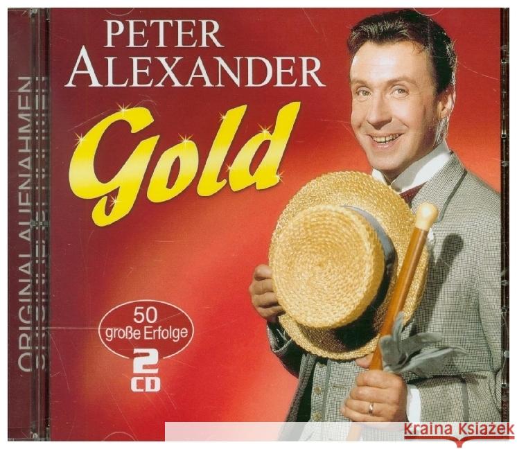 Gold - 50 große Erfolge, 2 Audio-CD Alexander, Peter 4260702760084 MusicTales - książka