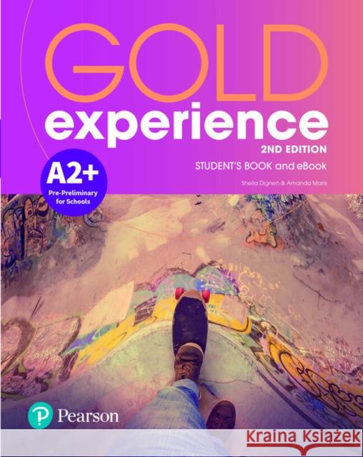 Gold Experience 2ed A2+ SB + online PEARSON Amanda Maris, Sheila Dignen 9781292392783 Longman Pearson - książka