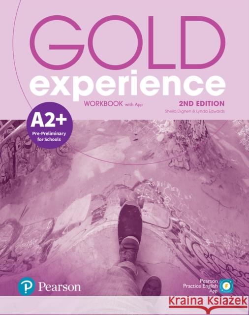Gold Experience 2nd Edition A2+ Workbook Lynda Edwards 9781292194516 Pearson Education Limited - książka