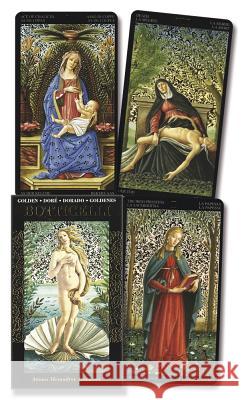 Golden Botticelli Tarot Lo Scarabeo 9780738712314 Llewellyn Publications - książka