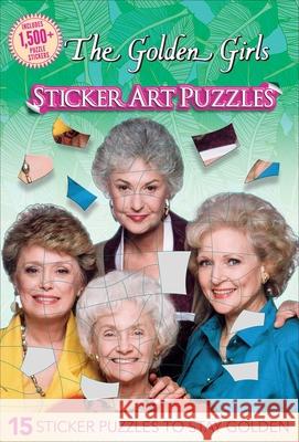 Golden Girls Sticker Art Puzzles Editors of Thunder Bay Press 9781645174271 Thunder Bay Press - książka