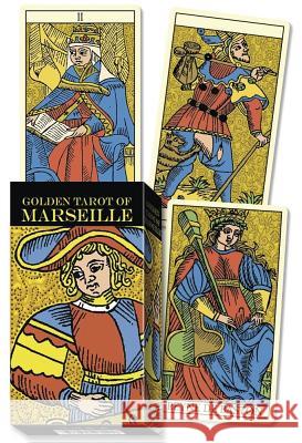 Golden Tarot of Marseille Lo Scarabeo 9780738759456 Llewellyn Publications - książka