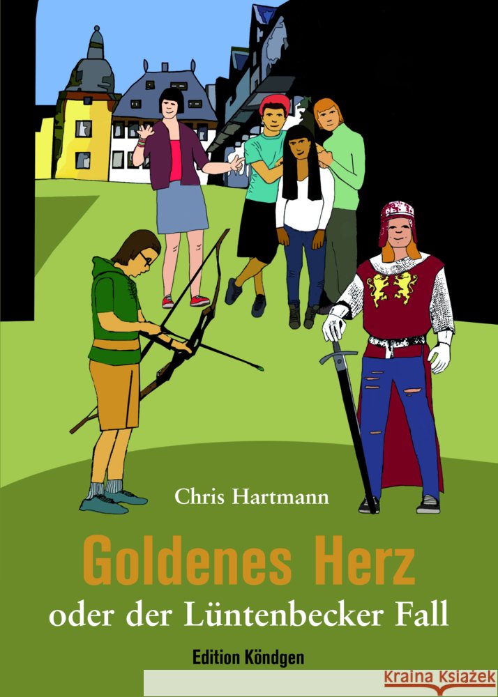 Goldenes Herz Chris,, Hartmann 9783948217198 Edition Köndgen - książka