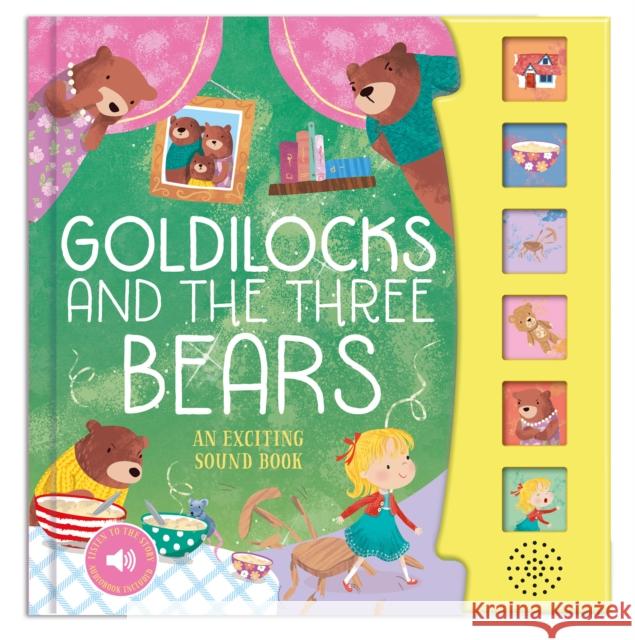 Goldilocks & The Three Bears Anna Gough 9781835091692 North Parade Books - książka