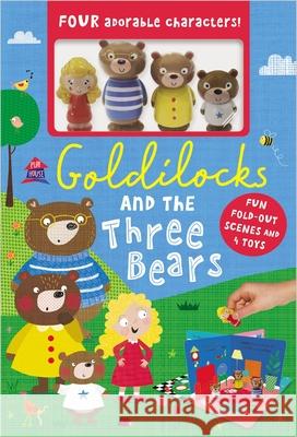 Goldilocks and the Three Bears Make Believe Ideas Ltd                   Clare Fennell 9781789470642 Make Believe Ideas - książka