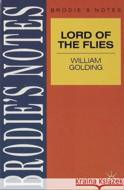 Golding: Lord of the Flies Graham Handley 9780333580981 PALGRAVE MACMILLAN - książka