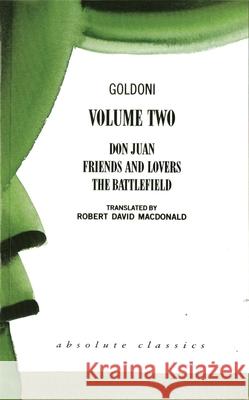 Goldoni: Volume Two Carlo Goldoni 9781870259378  - książka