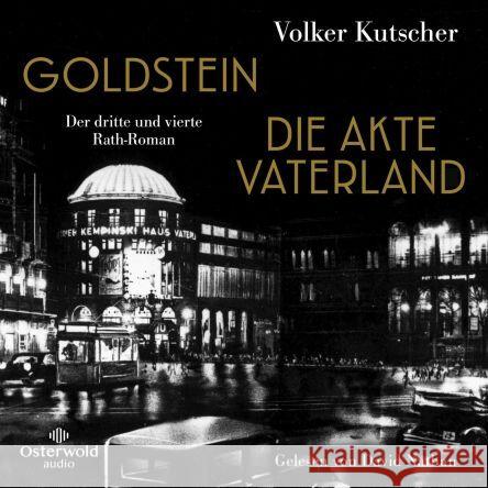 Goldstein / Die Akte Vaterland, 6 Audio-CD, 6 MP3 Kutscher, Volker 9783869525860 OSTERWOLDaudio - książka