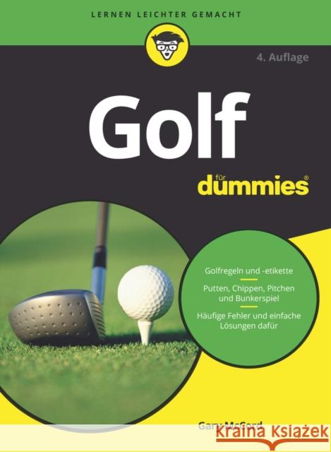 Golf für Dummies Gary McCord 9783527715046  - książka