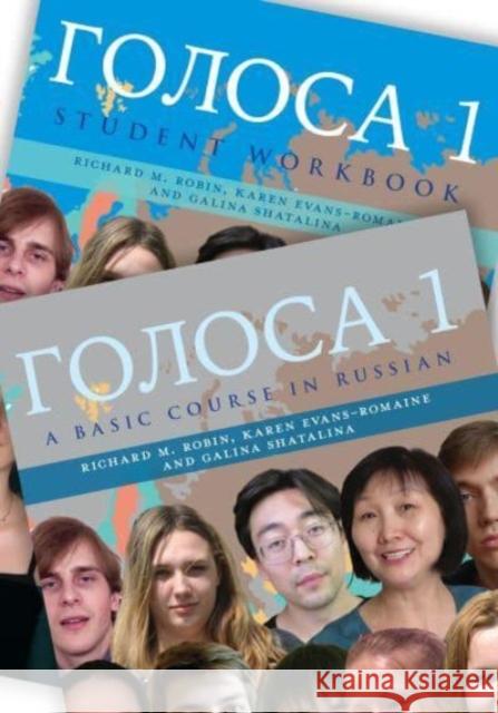 Golosa: Textbook and Student Workbook: A Basic Course in Russian, Book One Karen Evans-Romaine 9781032276830 Taylor & Francis Ltd - książka