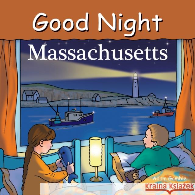 Good Night Massachusetts Adam Gamble Mark Jasper 9781602190849 Our World of Books - książka
