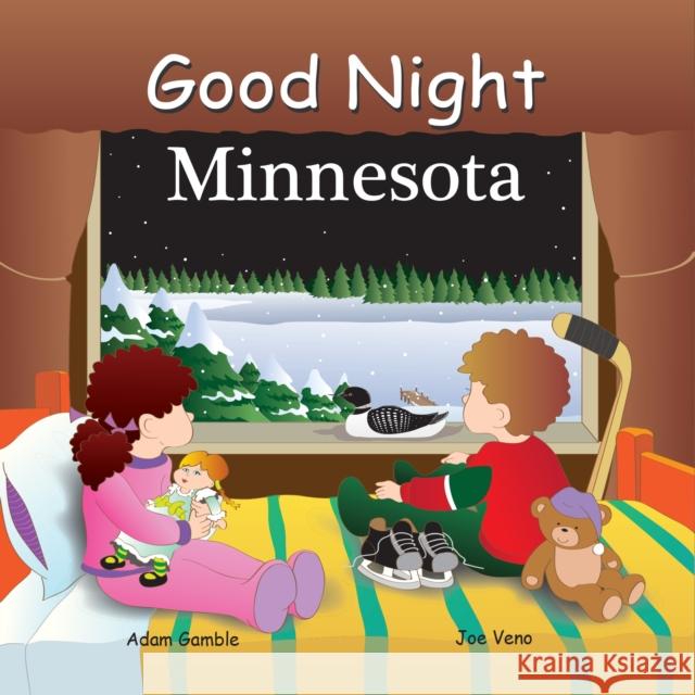 Good Night Minnesota Adam Gamble Joe Veno 9781602190344 Our World of Books - książka