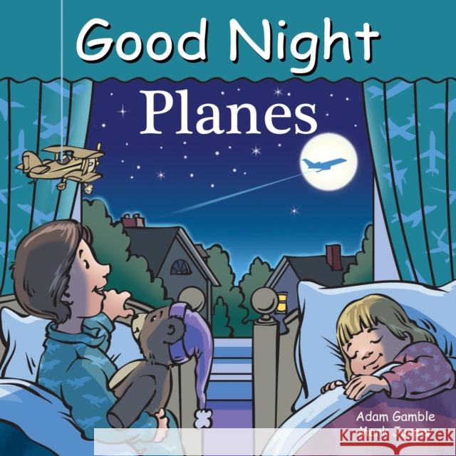 Good Night Planes Adam Gamble Mark Jasper Cooper Kelly 9781602192188 Good Night Books - książka