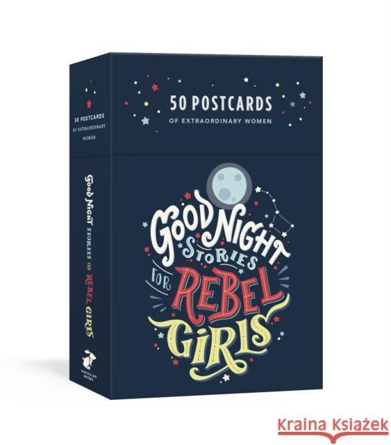 Good Night Stories for Rebel Girls: 50 Postcards Favilli Elena Cavallo Frances 9780241369999  - książka