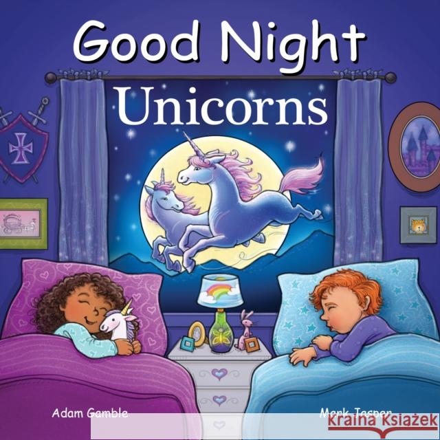 Good Night Unicorns Adam Gamble Mark Jasper Suwin Chan 9781602197916 Good Night Books - książka