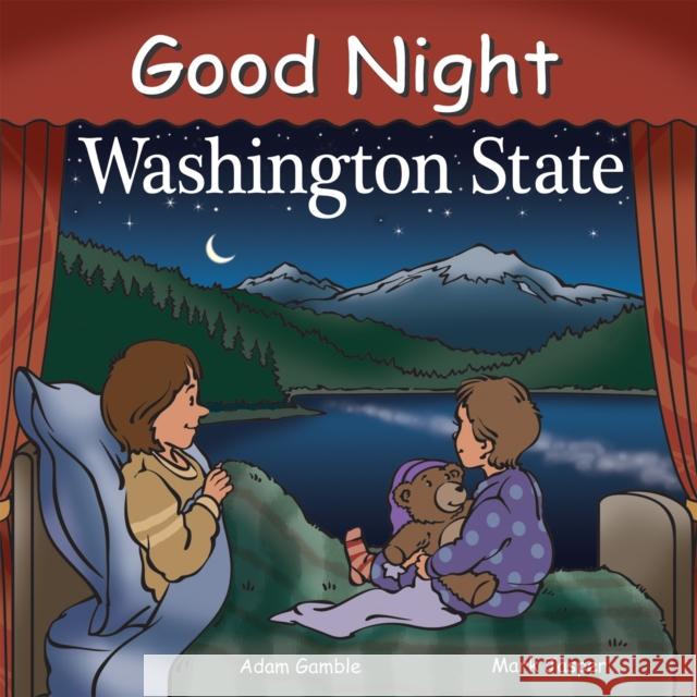 Good Night Washington State Adam Gamble Mark Jasper Joe Veno 9781602190726 Our World of Books - książka