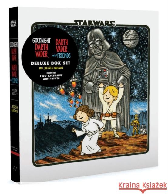 Goodnight Darth Vader / Darth Vader and Friends Deluxe Box Set (Includes Two Art Prints) (Star Wars) Jeffrey Brown 9781452151298 Chronicle Books - książka
