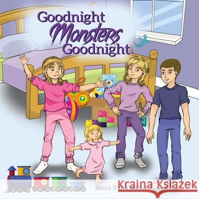 Goodnight Monsters Goodnight Becca Vanvoorhis 9781400331031 ELM Hill - książka