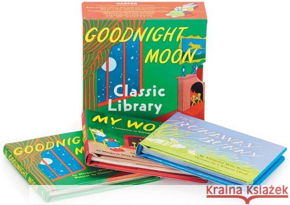 Goodnight Moon Classic Library Margaret Wise Brown Clement Hurd 9780061998232 HarperCollins - książka