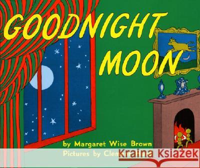 Goodnight Moon Lap Edition Margaret Wise Brown Clement Hurd 9780694016754 HarperFestival - książka