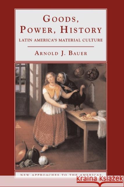 Goods, Power, History: Latin America's Material Culture Bauer, Arnold J. 9780521772082 CAMBRIDGE UNIVERSITY PRESS - książka