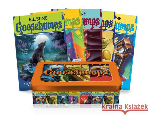 Goosebumps Retro Fear Set: Limited Edition Tin R. L. Stine 9781338683929 Scholastic Paperbacks - książka