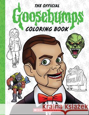 Goosebumps: The Official Coloring Book Brandon Dorman Jenna Ballard 9781546131106 Scholastic Inc. - książka