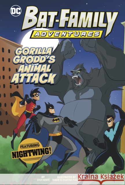 Gorilla Grodd’s Animal Attack: Featuring Nightwing! Steve Korte 9781398258358 Capstone Global Library Ltd - książka